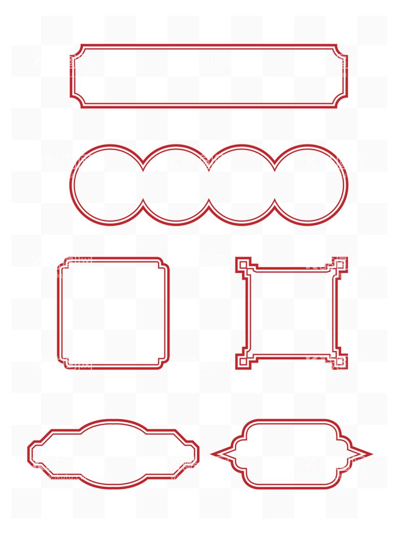 编号：20784109211143495326【酷图网】源文件下载-中式边框