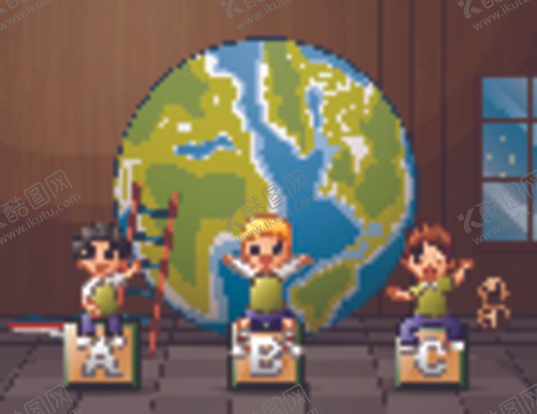 编号：35476609221350125054【酷图网】源文件下载-卡通学生