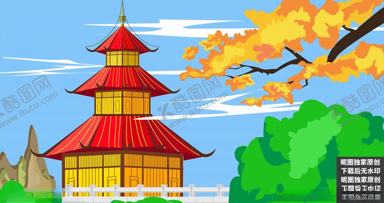 编号：74906304280724597317【酷图网】源文件下载-中式建筑