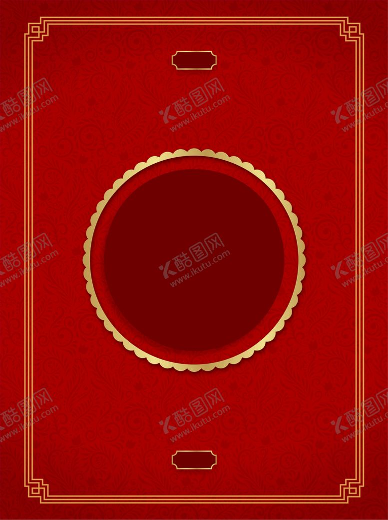 编号：68059610190806236015【酷图网】源文件下载-中国传统红色背景