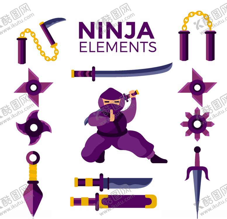 编号：73297709200821485426【酷图网】源文件下载-忍者