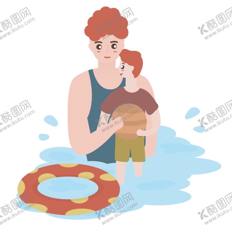 编号：23606806271252575160【酷图网】源文件下载-父亲节插画