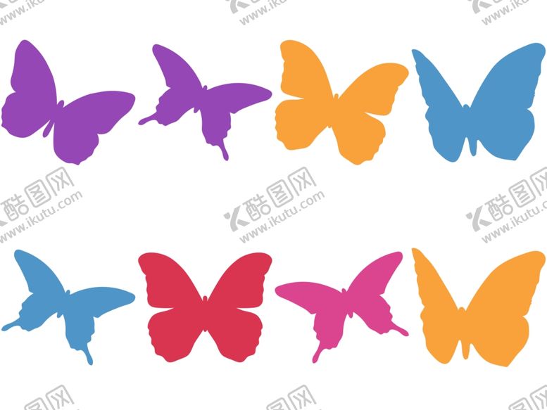 编号：42977209232129517446【酷图网】源文件下载-卡通蝴蝶