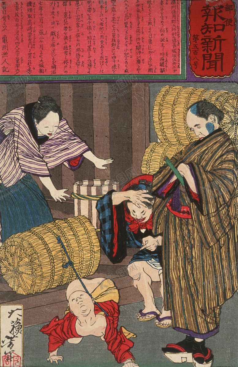 编号：29897206251417166220【酷图网】源文件下载-月冈芳年浮世绘