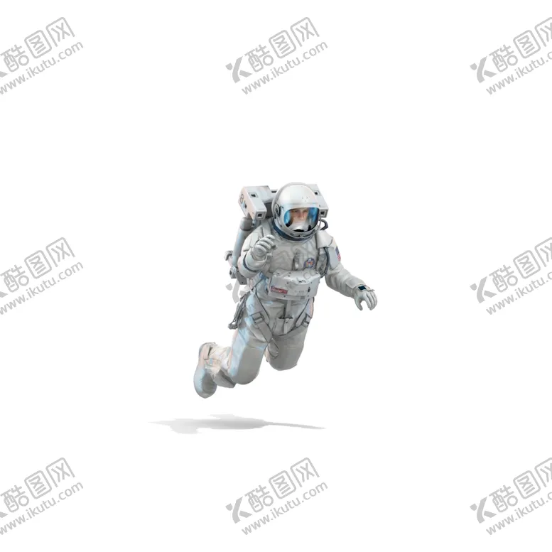 编号：79323502252334124966【酷图网】源文件下载-太空航空宇航人员样机