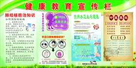 健康教育宣传栏.