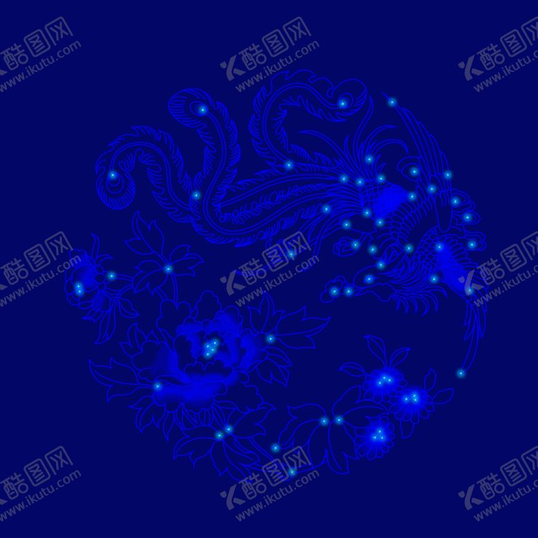 编号：37914404182341361652【酷图网】源文件下载-凤穿牡丹