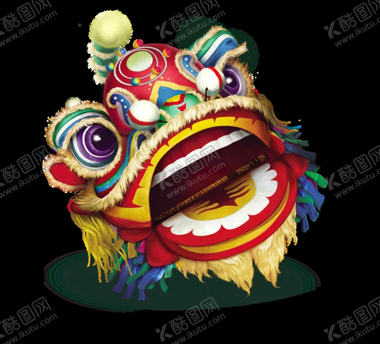 编号：84661611050811178650【酷图网】源文件下载-国潮狮子 
