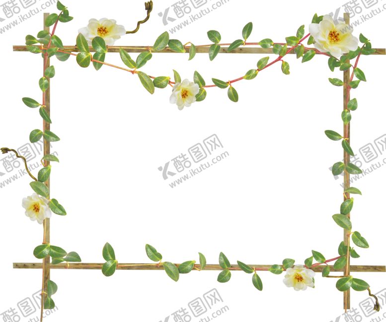 编号：87862309170951174337【酷图网】源文件下载-花卉边框