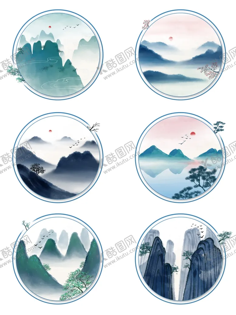 编号：23909203152206033335【酷图网】源文件下载-水墨山水