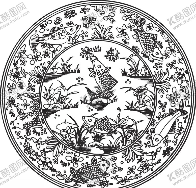 编号：50229904300050024924【酷图网】源文件下载-镂空花图案