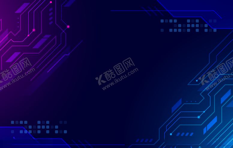 编号：27063507122149271549【酷图网】源文件下载-蓝色科技背景