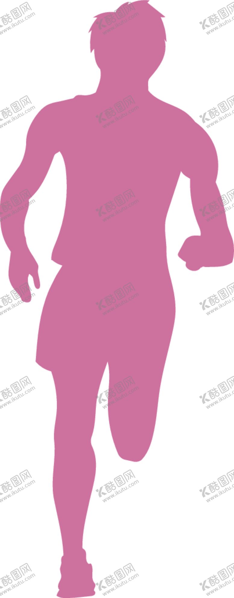 编号：65501504251148138938【酷图网】源文件下载-运动人物剪影