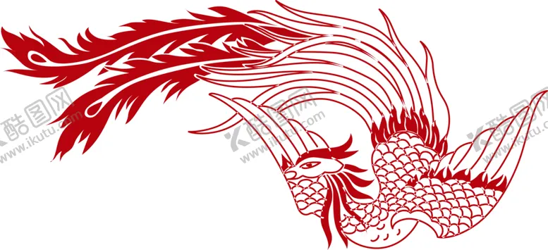 编号：50159602042256396442【酷图网】源文件下载-传统凤纹