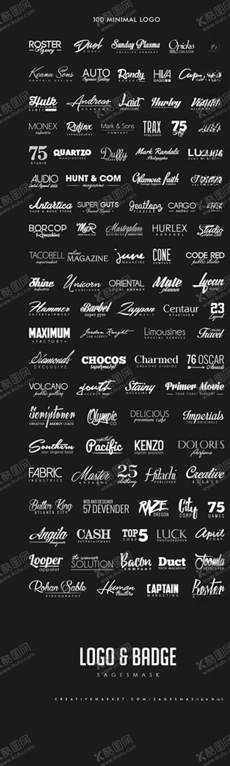 编号：62743409271831366541【酷图网】源文件下载-英文黑白乱花