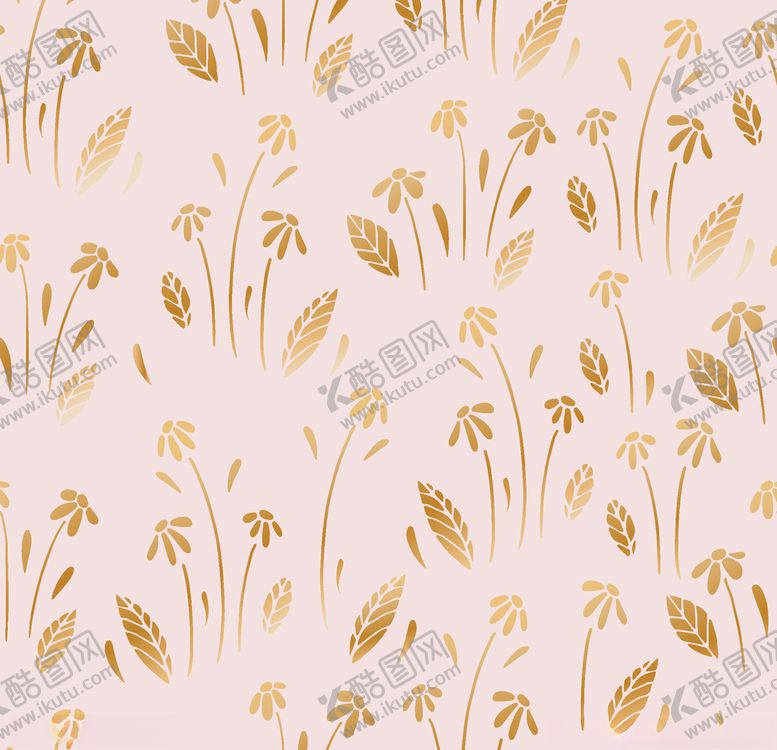 编号：43069109190141009545【酷图网】源文件下载-植物花纹背景