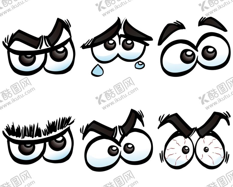编号：60185805100126474451【酷图网】源文件下载-卡通眼睛