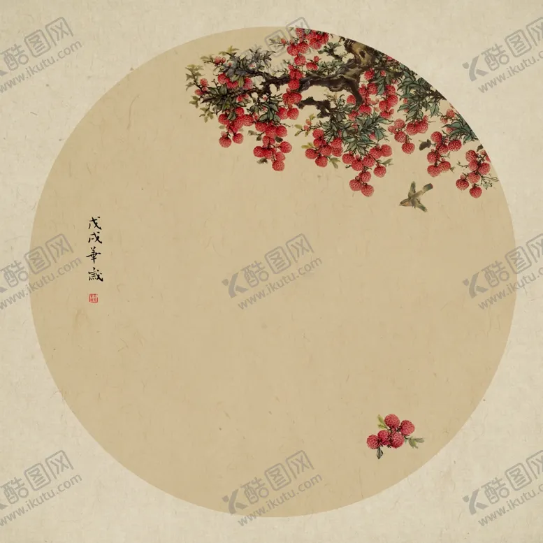 编号：31420004192102178804【酷图网】源文件下载-中国风水墨山水怀旧工笔梅花