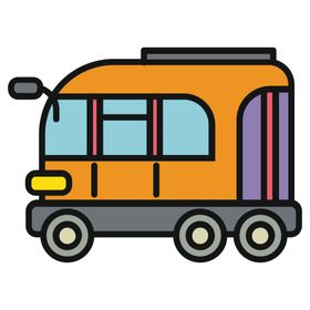 客车工具图标图形标志素材