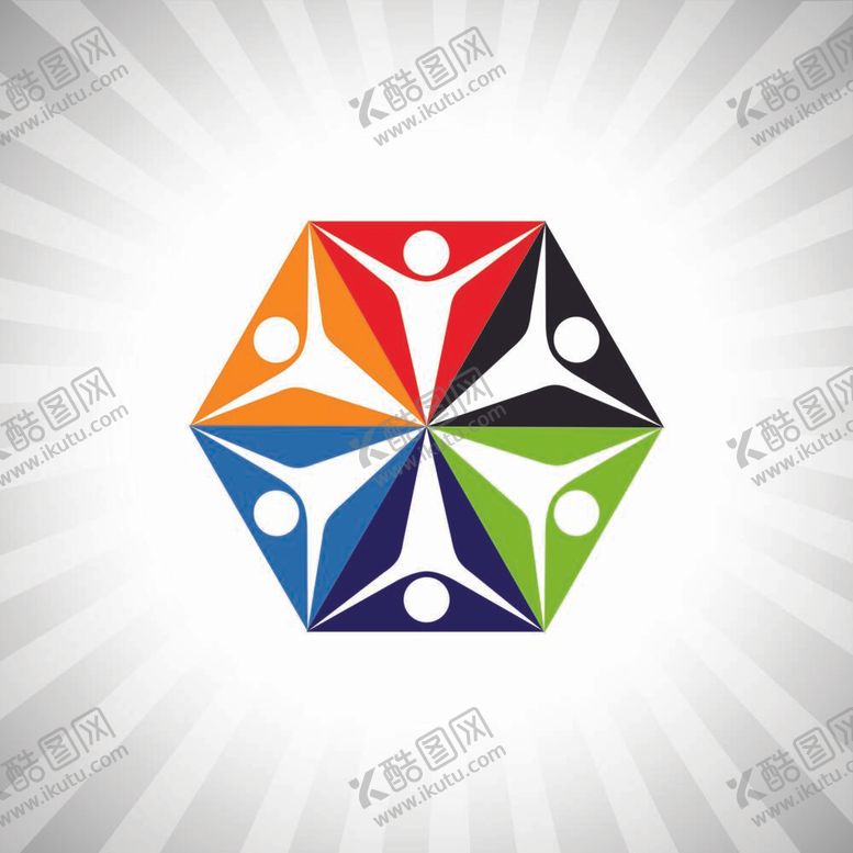 编号：23641512050443588395【酷图网】源文件下载-六边形慈善标志