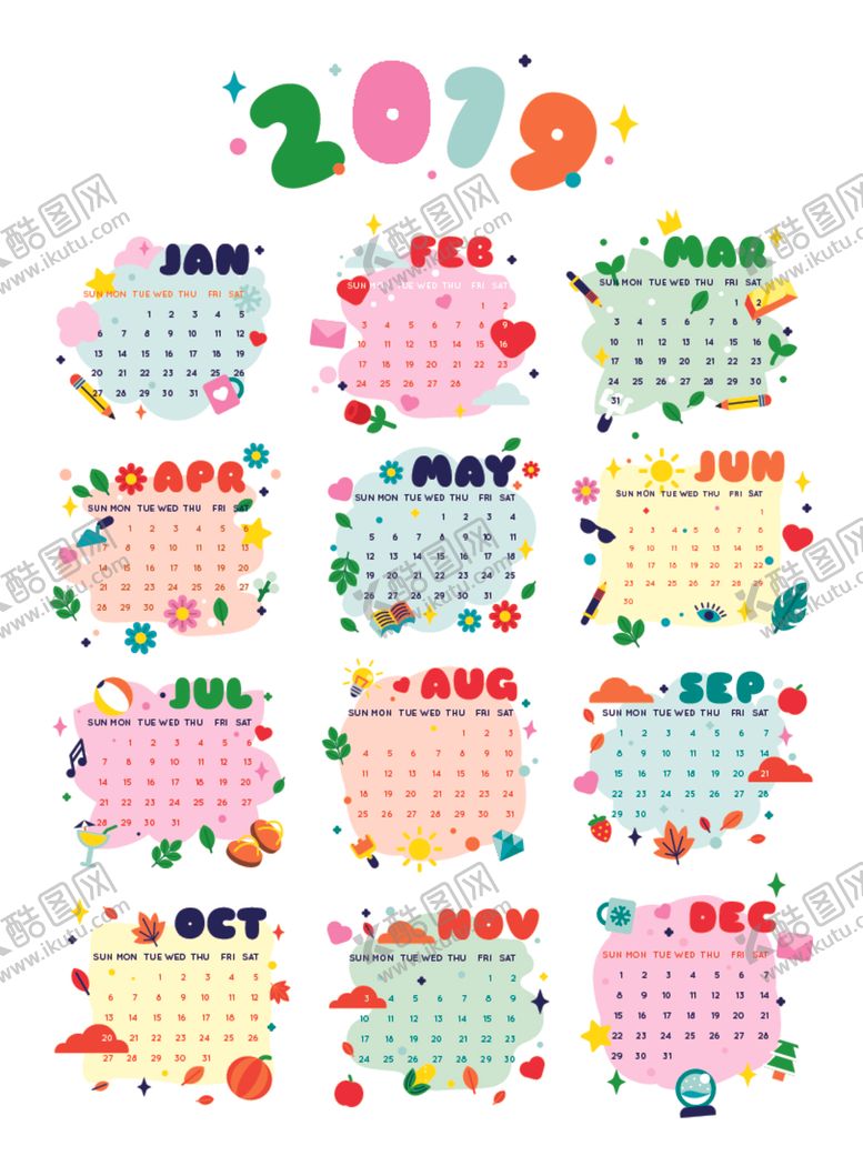 编号：85887710130217273548【酷图网】源文件下载-台历