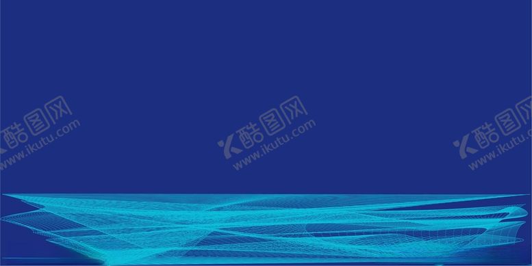 编号：18503507051958209085【酷图网】源文件下载-蓝底线状背景素材
