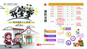 英语展板