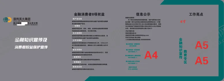 编号：49776106291743103018【酷图网】源文件下载-英大金融知识宣传展板文化墙