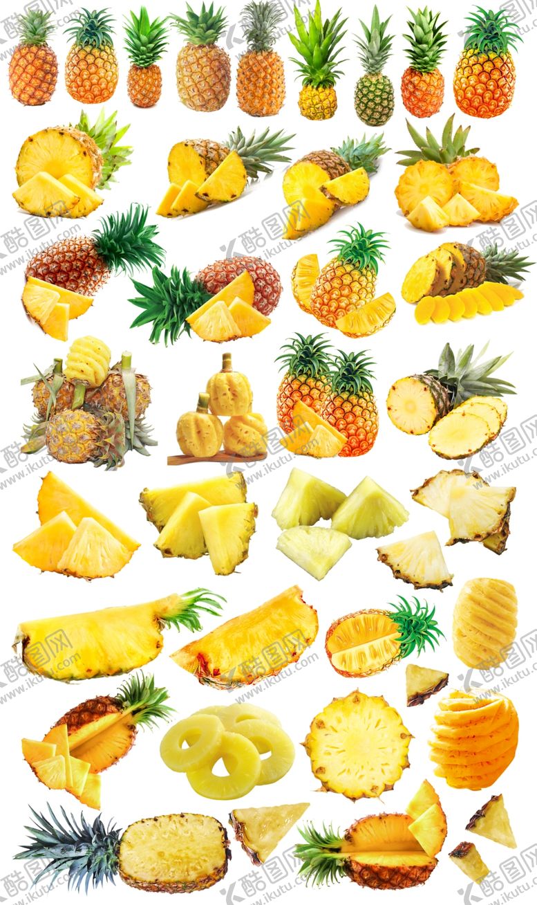 编号：71988709251609448911【酷图网】源文件下载-菠萝凤梨免抠图汇总