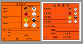 危险废物标签