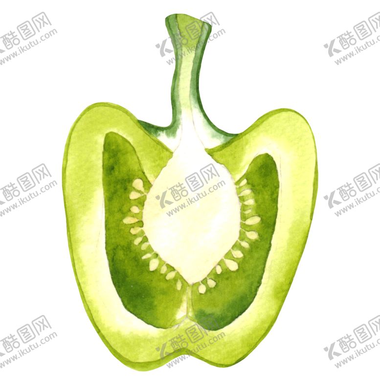 编号：59183709250909002938【酷图网】源文件下载-水彩创意插画水果蔬菜