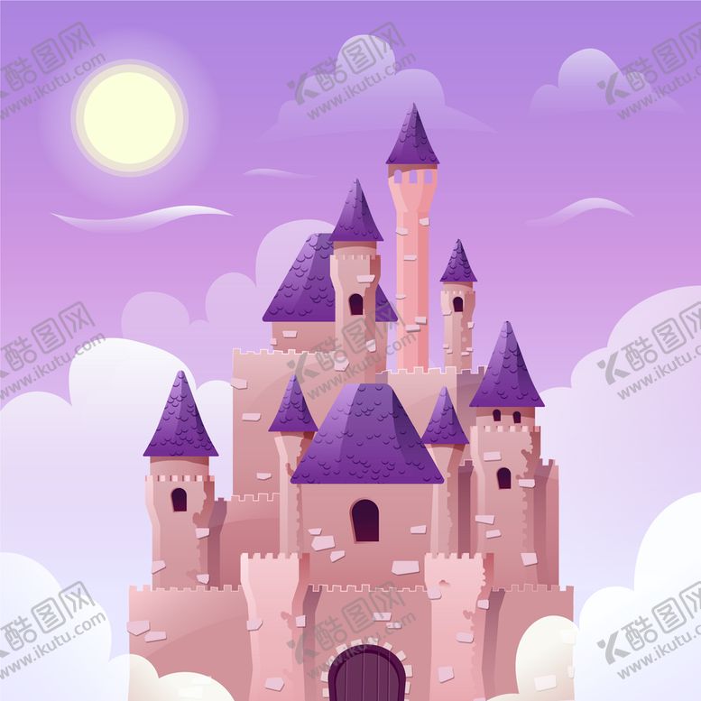 编号：09783510041410345271【酷图网】源文件下载-童话城堡