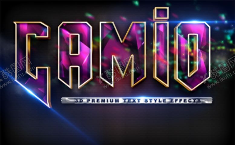 编号：20746109161555433401【酷图网】源文件下载-立体字样机