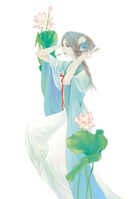 古装帅哥美女插画图片复壁纸汉服