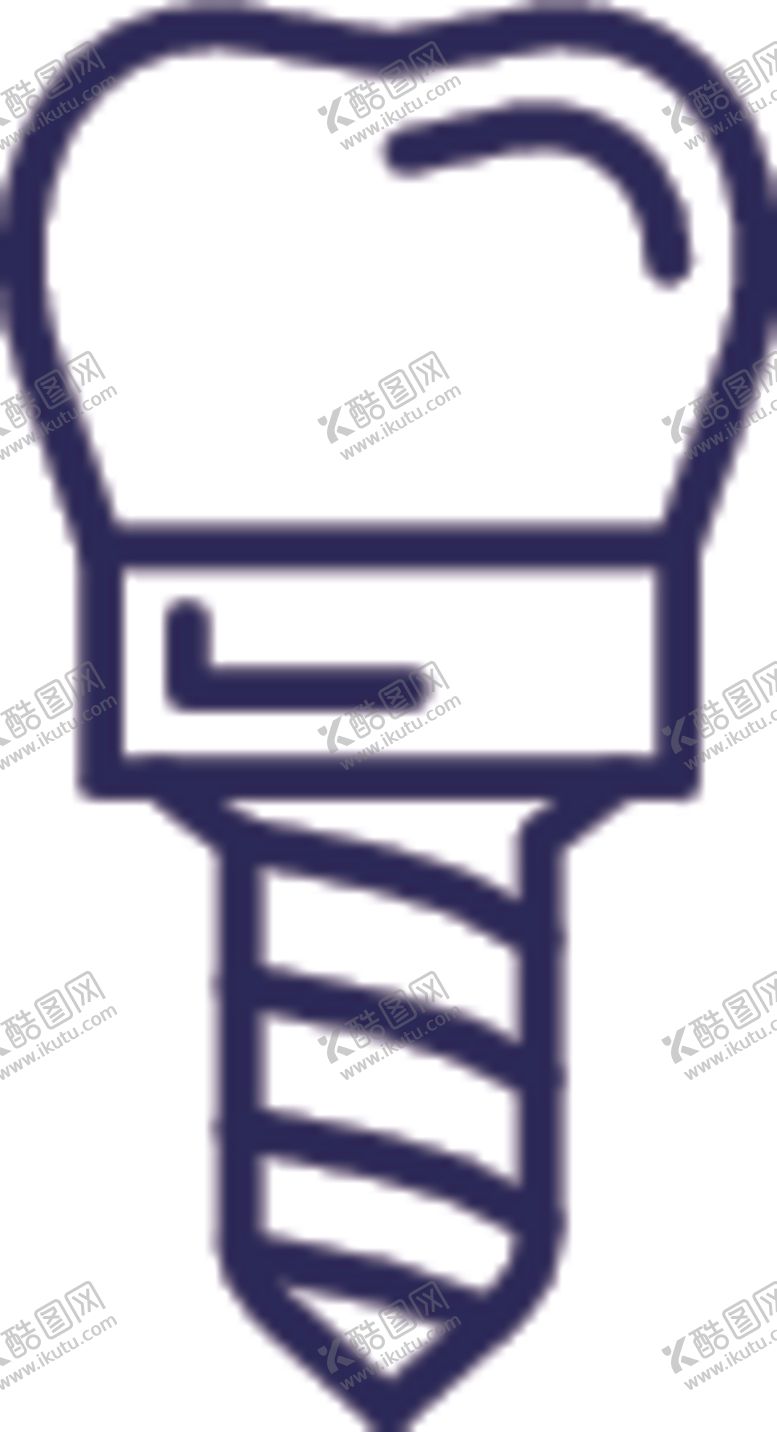 编号：99541210060718334969【酷图网】源文件下载-种植牙齿