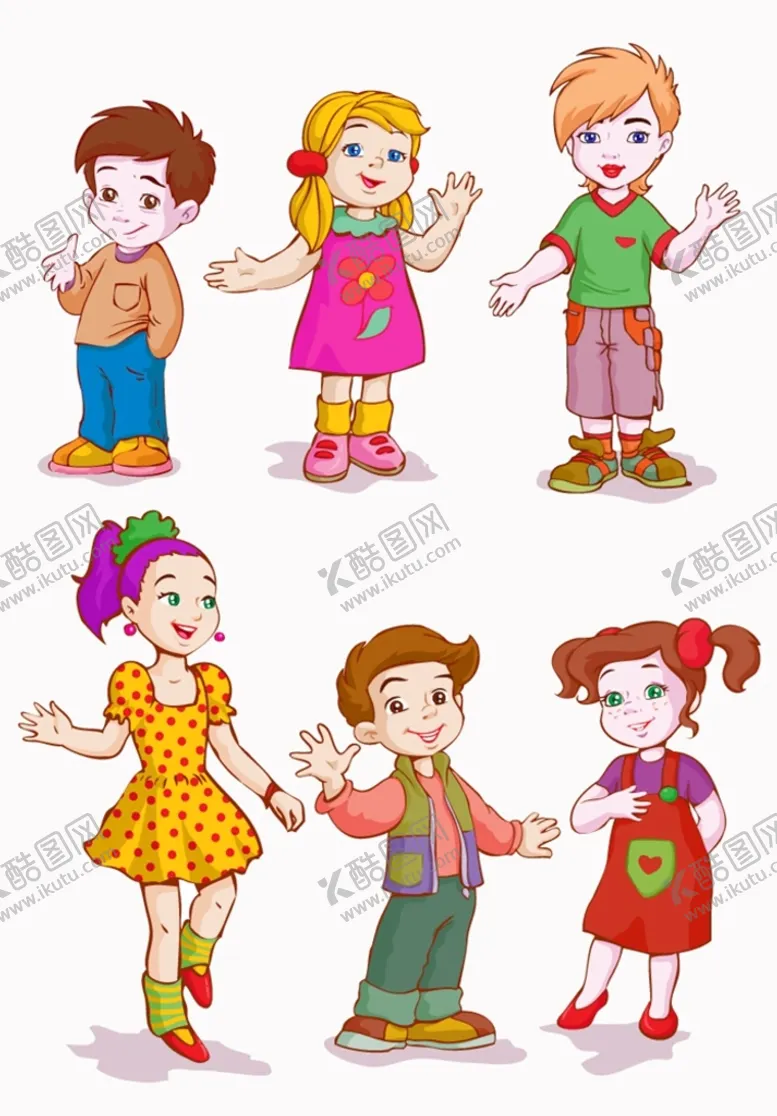 编号：43720909261923085467【酷图网】源文件下载-卡通孩子设计