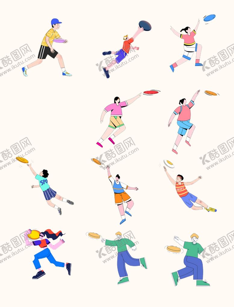 编号：44588202161348356067【酷图网】源文件下载-运动免抠图片各类