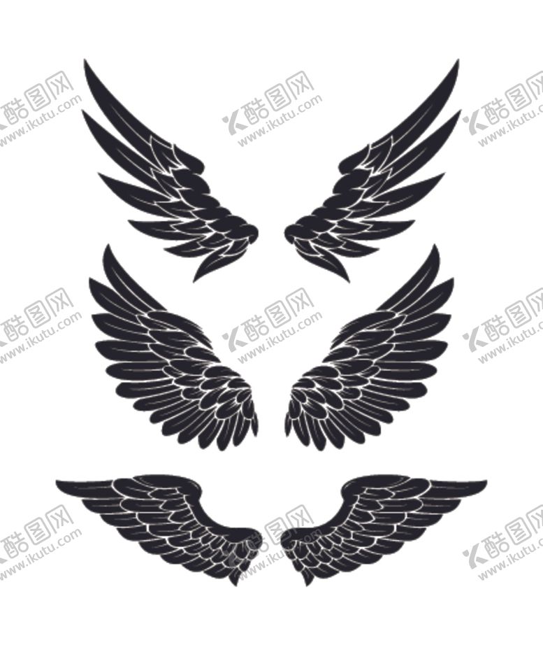 编号：17161510280505048013【酷图网】源文件下载-翅膀logo