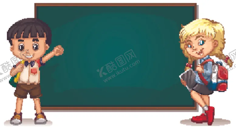 编号：82549409221951055774【酷图网】源文件下载-卡通学生