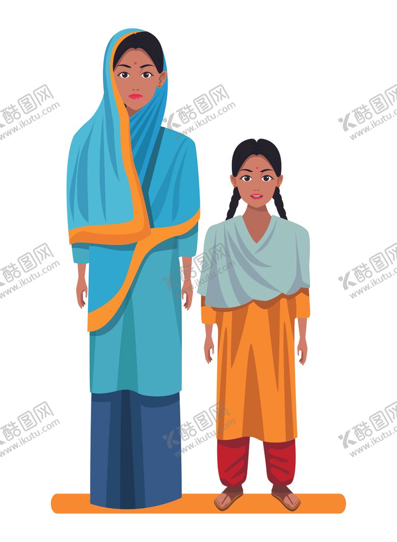 编号：76625710161552333486【酷图网】源文件下载-矢量人物素材