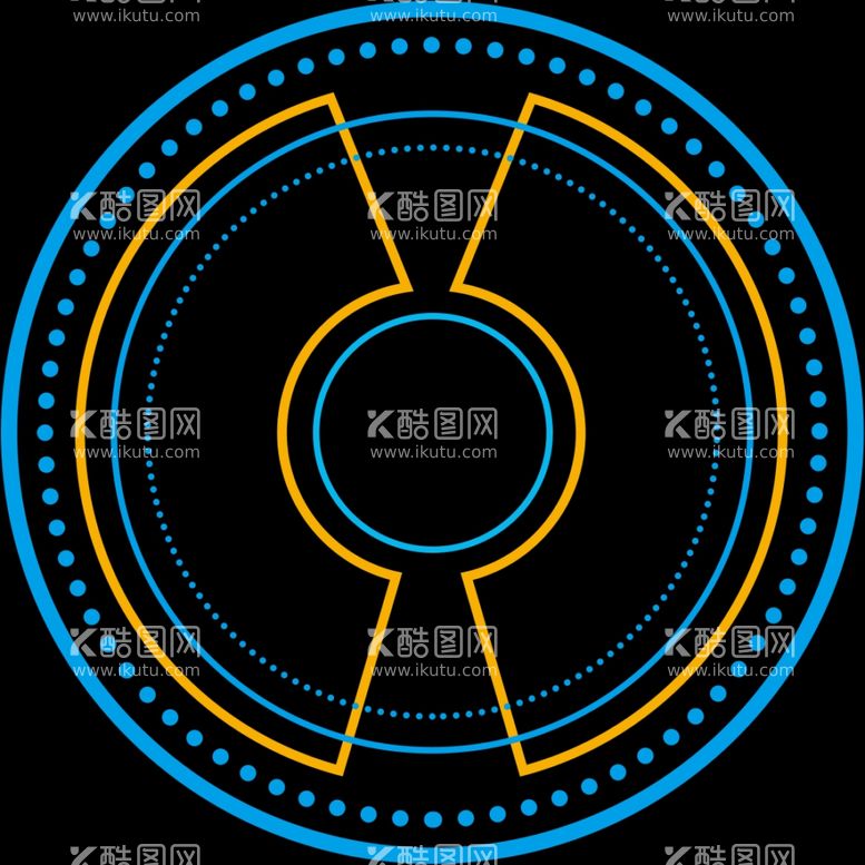 编号：65762012202003508611【酷图网】源文件下载-科技边框