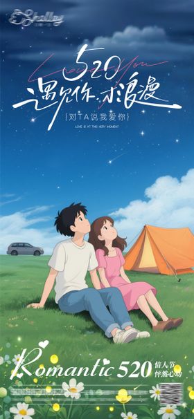 520情人节雷克萨斯汽车海报