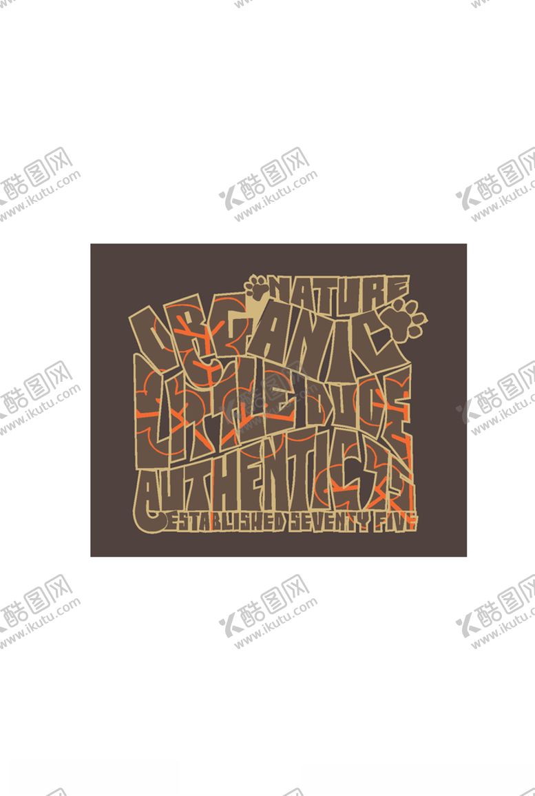 编号：19709710090112298824【酷图网】源文件下载-字母印花