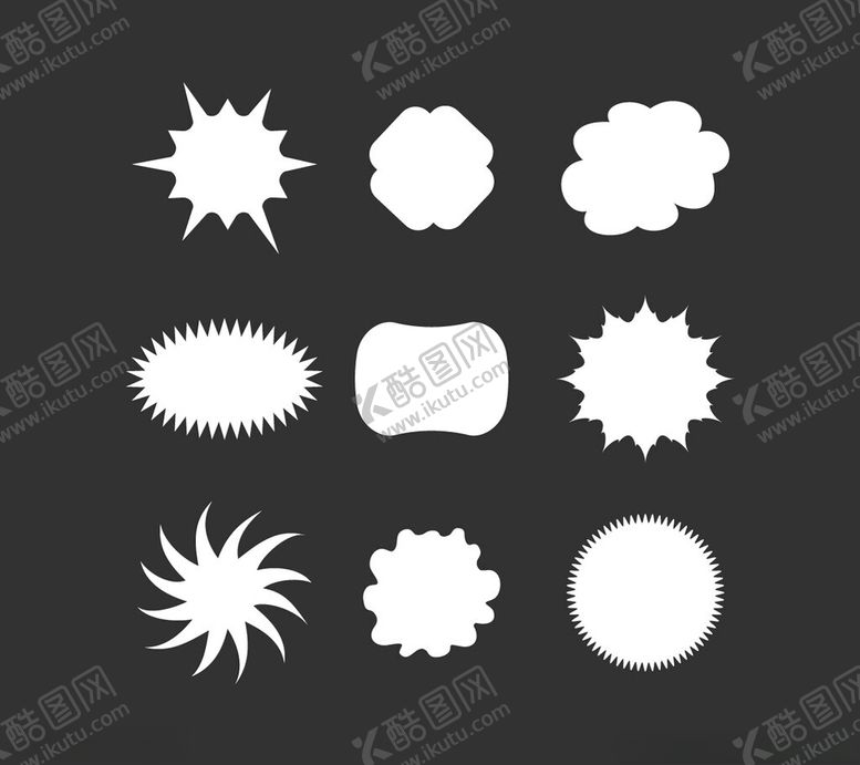 编号：27259402280709498186【酷图网】源文件下载-标签背景图形元素