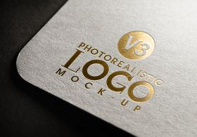 logo样机LOGO设计办公信纸智能贴图