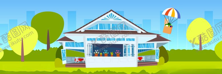 编号：27157009160424446790【酷图网】源文件下载-卡通建筑