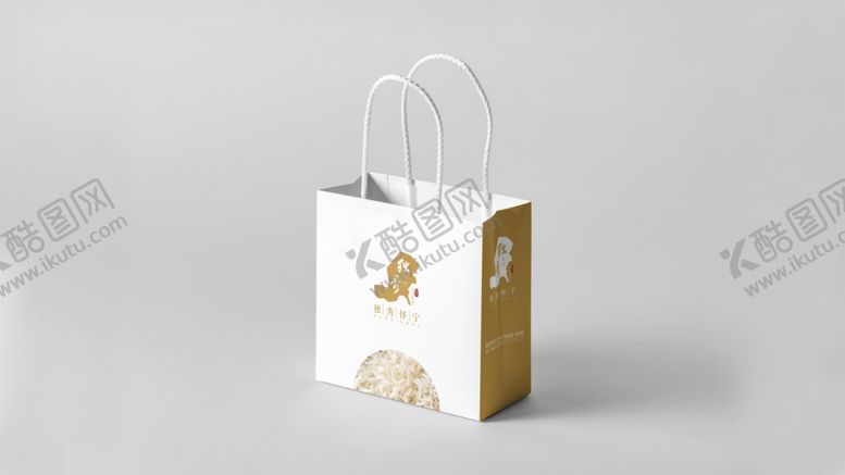 编号：50684710040827325755【酷图网】源文件下载-纸袋样机包装效果图