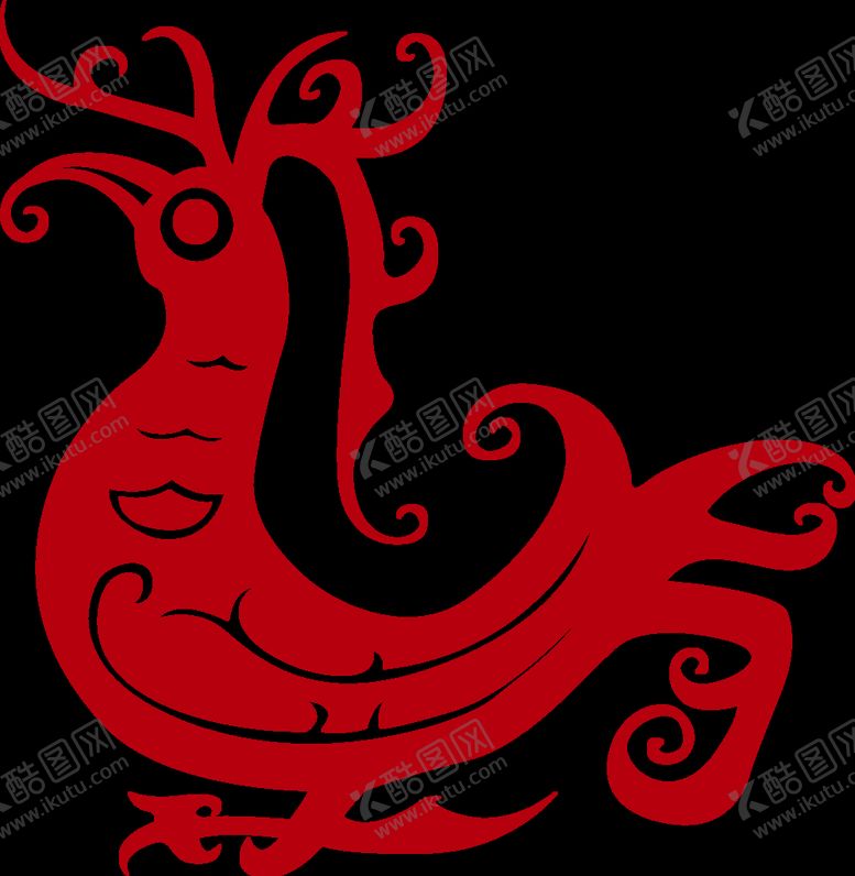 编号：04152909210057583025【酷图网】源文件下载-传统凤纹
