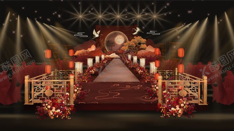 编号：45332110060525133834【酷图网】源文件下载-中式婚礼