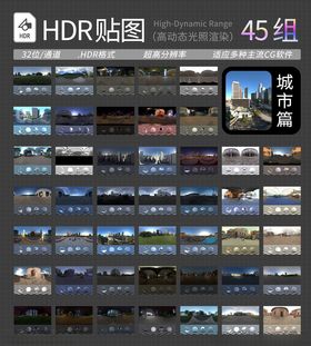 HDR贴图HDR城市贴图